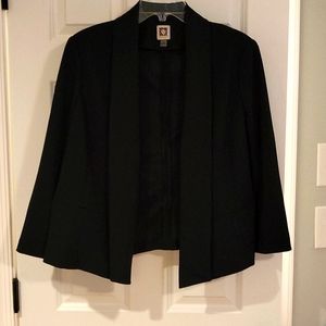 Unstructured black jacket- LAST CHANCE